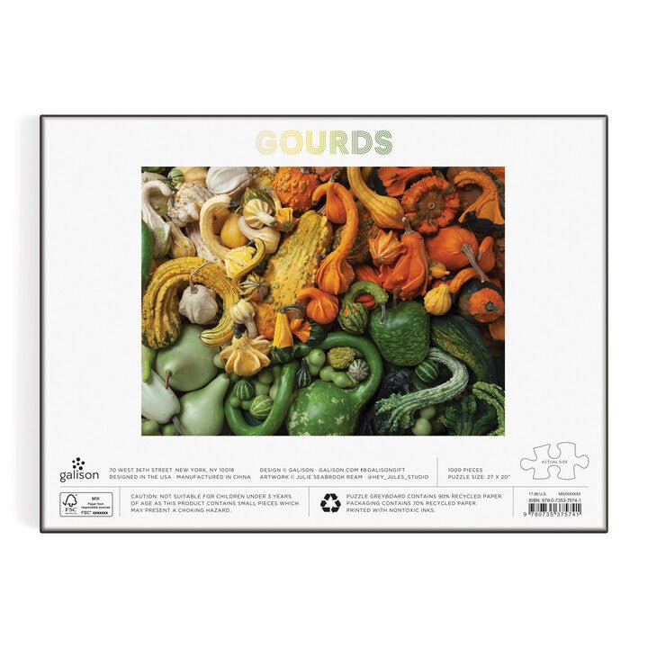 Dísztökök Galison 1000 darabos kirakó puzzle (GA - 9780735375741) - puzzlegarden