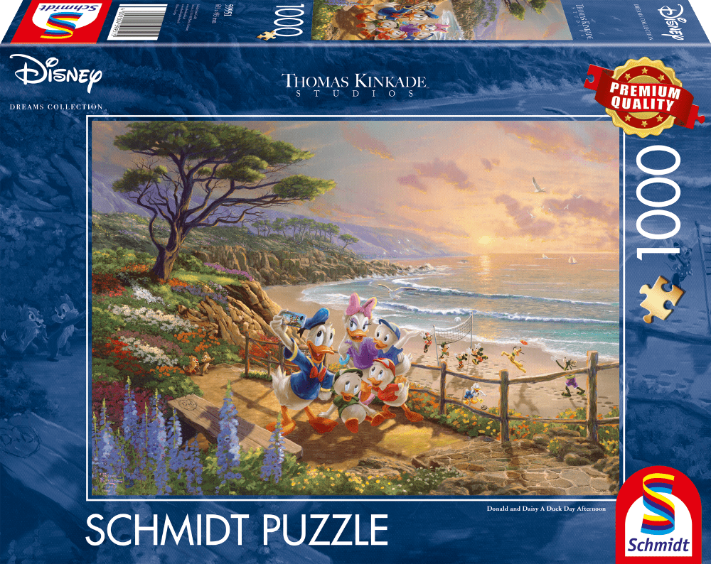 Donald és Daisy kacsás délutánja Schmidt Spiele 1000 darabos kirakó puzzle (SCH - 59951) - puzzlegarden