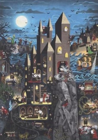 Drakula világa Laurence King 1000 darabos kirakó puzzle (LK - 9781913947774) - puzzlegarden