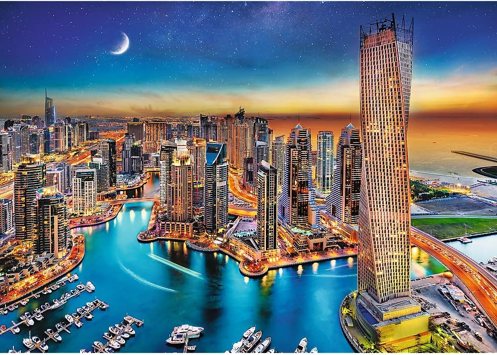 Dubai, Egyesült Arab Emírségek Trefl Prime 500 darabos kirakó puzzle (TR - 37455) - puzzlegarden