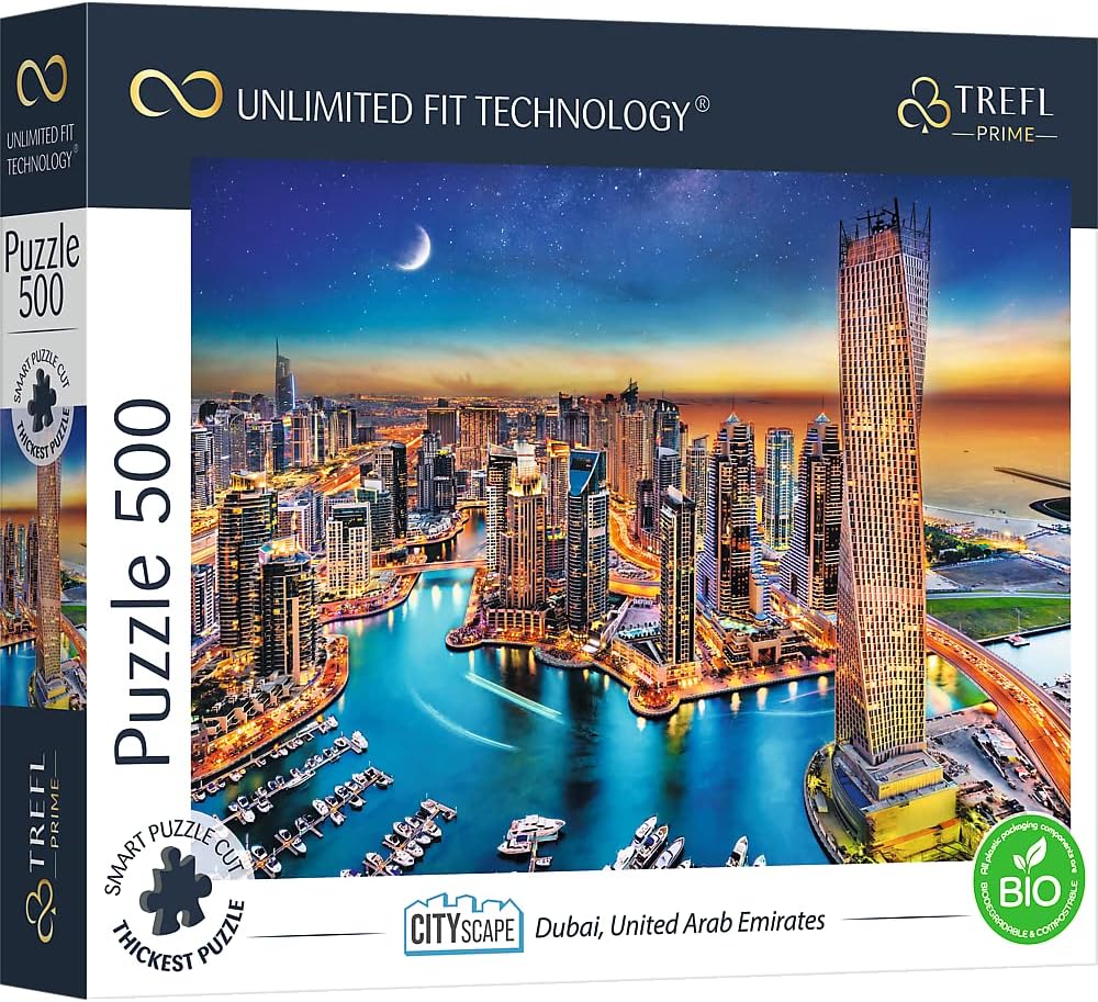 Dubai, Egyesült Arab Emírségek Trefl Prime 500 darabos kirakó puzzle (TR - 37455) - puzzlegarden
