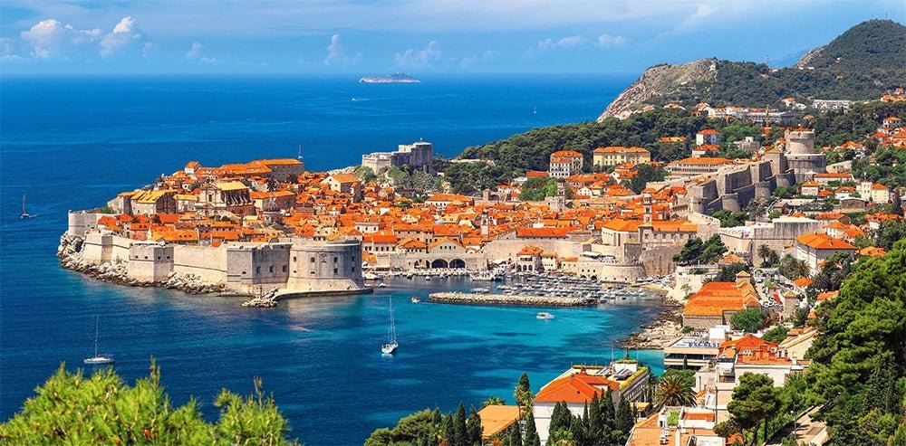 Dubrovnik, Horvátország Castorland 4000 darabos kirakó puzzle (C - 400225) - puzzlegarden