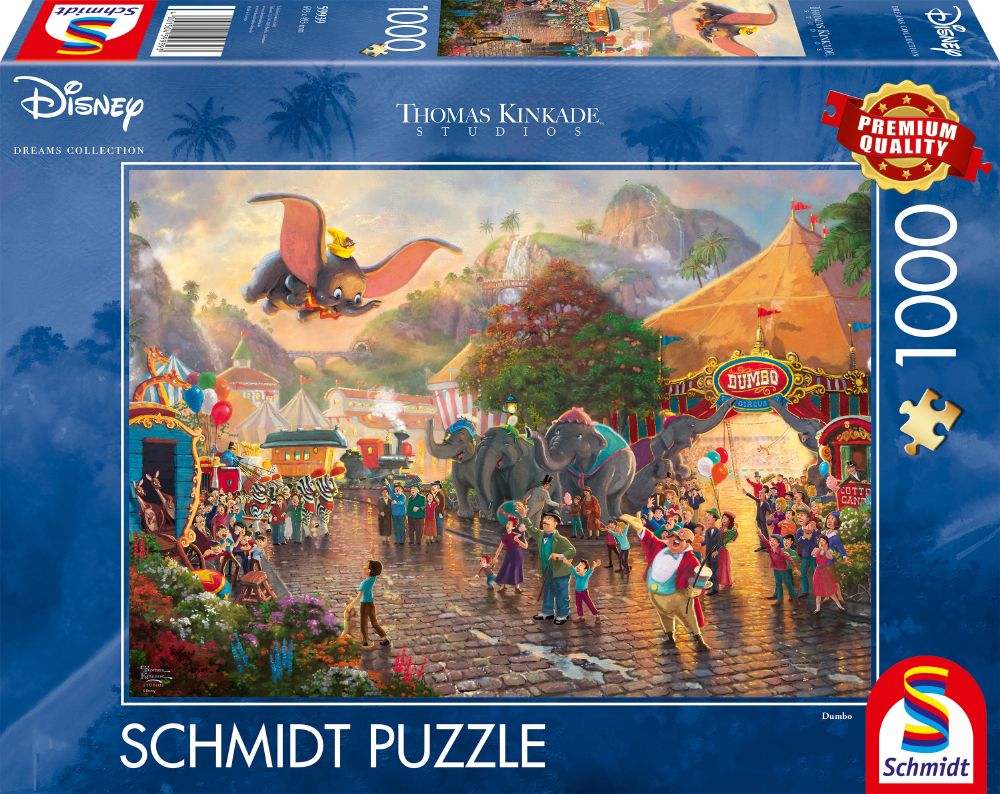 Dumbo Schmidt Spiele 1000 darabos kirakó puzzle (SCH - 59939) - puzzlegarden