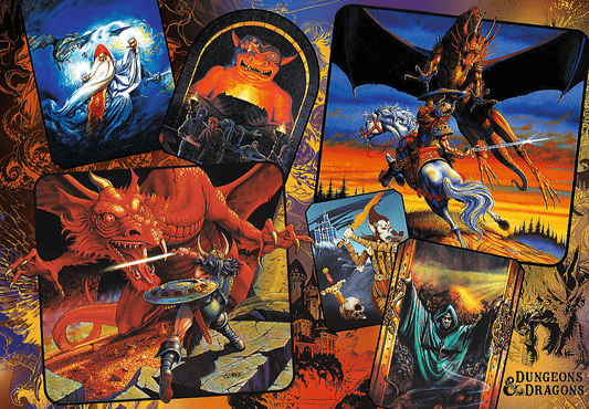 Dungeons & Dragons - Eredet Trefl 1000 darabos kirakó puzzle (TR - 10739) - puzzlegarden