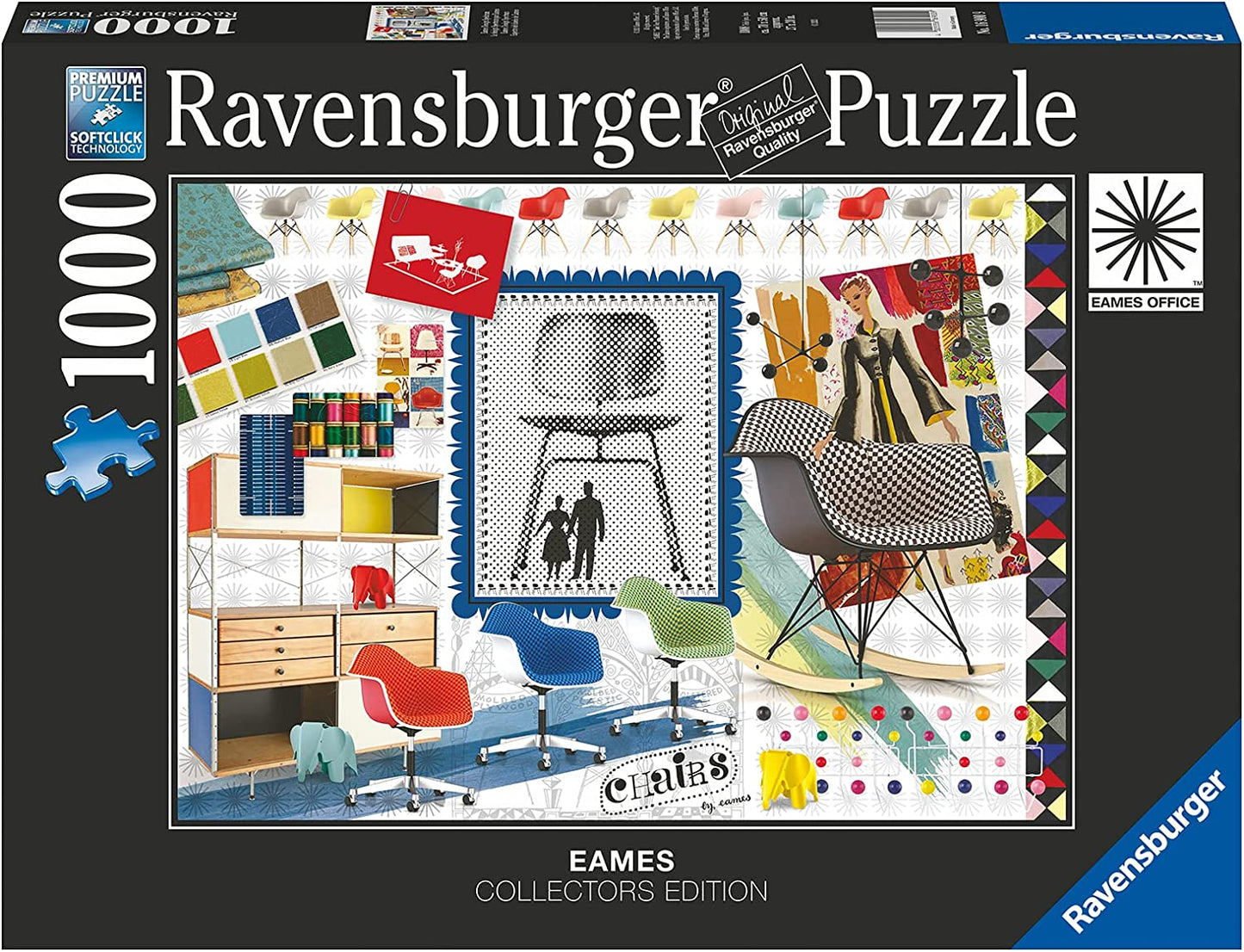Eames Design Spektrum Ravensburger 1000 darabos kirakó puzzle (RA - 16900) - puzzlegarden