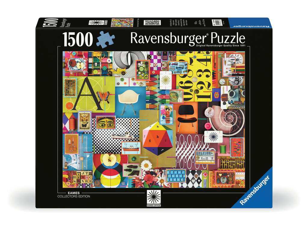Eames - House of Cards Ravensburger 1500 darabos kirakó puzzle (RA - 12000428 4005555004288) - puzzlegarden