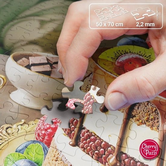 Édes gyönyörűség Cherry Pazzi 1000 darabos kirakó puzzle (CP - 30905 5903728730905) - puzzlegarden