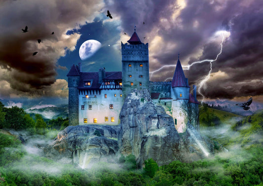 Egy Éjszaka a Darkula kastélyban Enjoy 1000 darabos kirakó puzzle (EN - 2090) - puzzlegarden