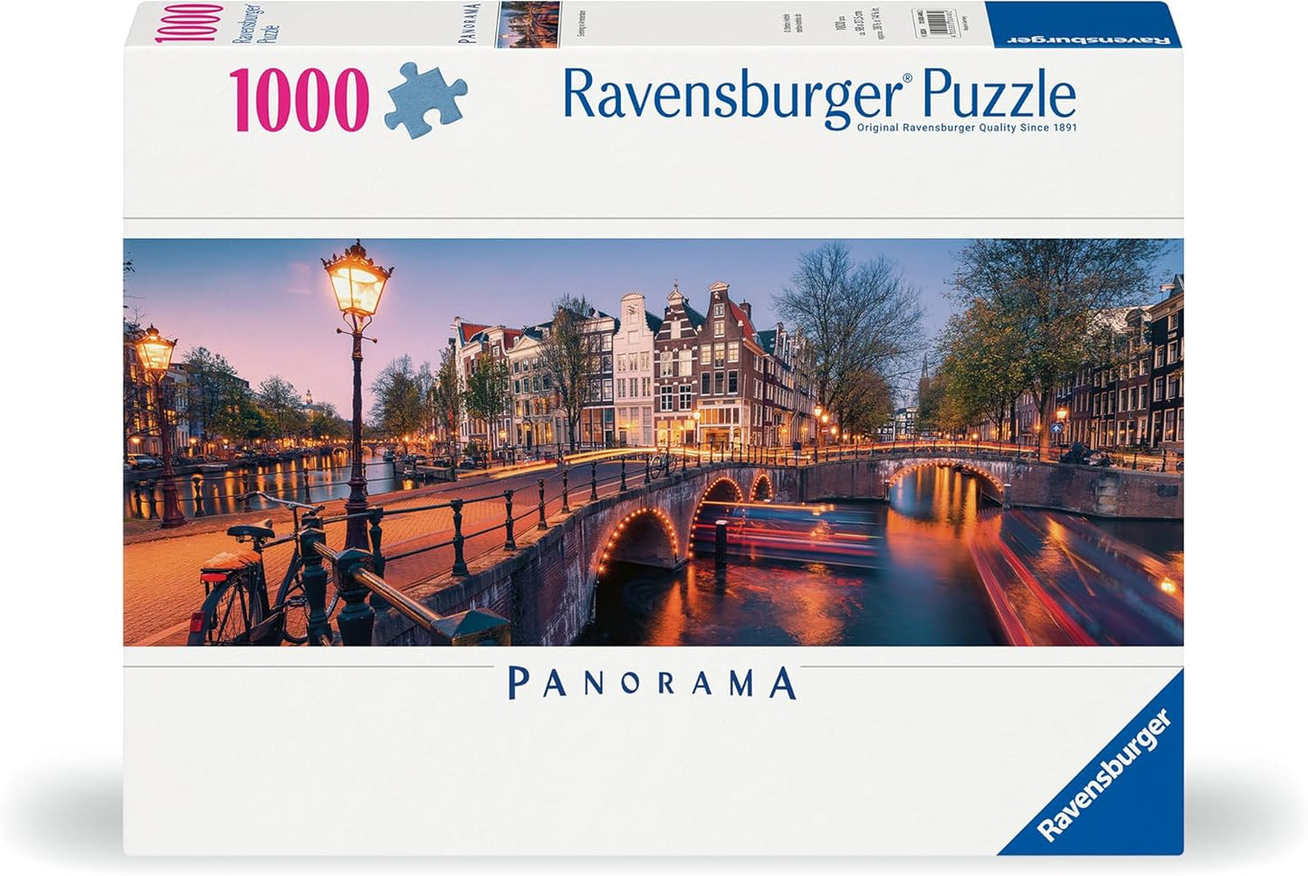 Egy este Amszterdamban Ravensburger 1000 darabos kirakó puzzle (RA - 12000446) - puzzlegarden
