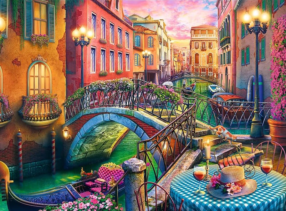 Egy este Velencében Trefl 3000 darabos kirakó puzzle (TR - 33080) - puzzlegarden