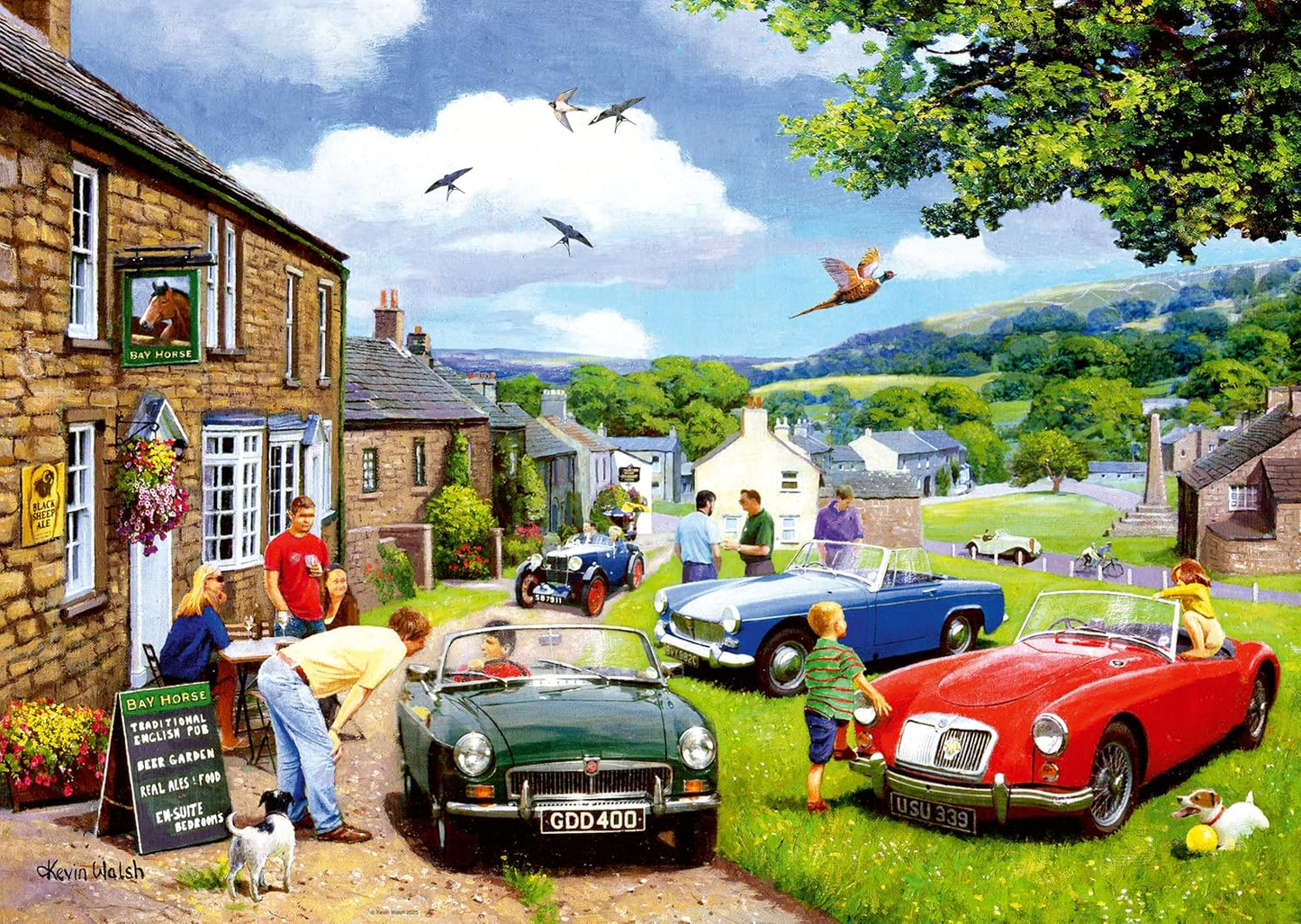 Egy nap a völgyben Ravensburger 1000 darabos kirakó puzzle (RA - 12001522) - puzzlegarden