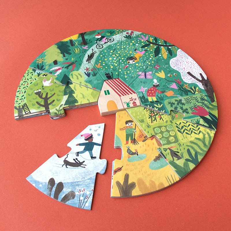 Egy otthon a természetnek Londji 40 darabos kirakó puzzle (LN - PZ587U) - puzzlegarden