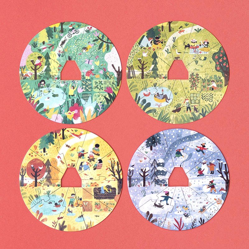 Egy otthon a természetnek Londji 40 darabos kirakó puzzle (LN - PZ587U) - puzzlegarden