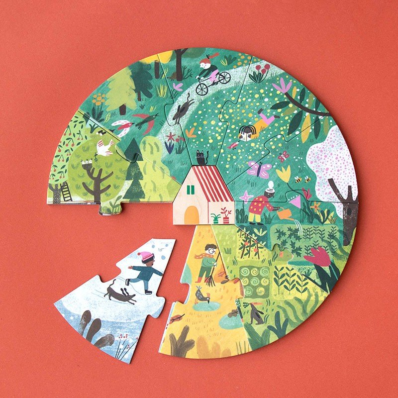 Egy otthon a természetnek Londji 40 darabos kirakó puzzle (LN - PZ587U) - puzzlegarden