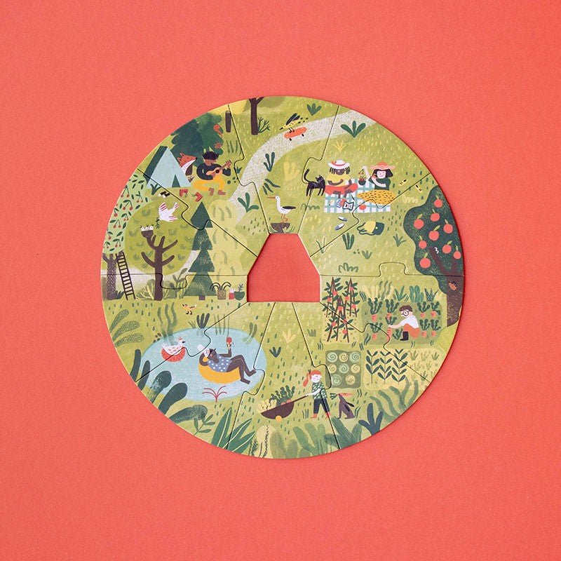 Egy otthon a természetnek Londji 40 darabos kirakó puzzle (LN - PZ587U) - puzzlegarden