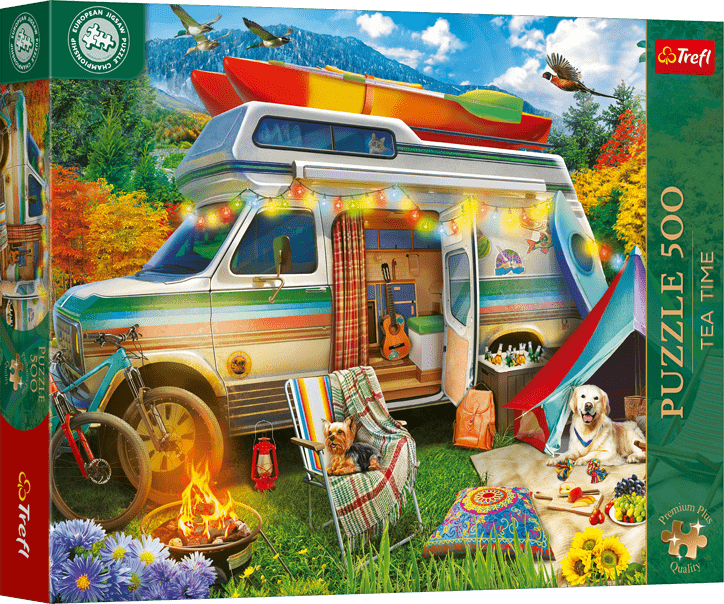 EJPC 2025 - Lakóautó Trefl 500 darabos kirakó puzzle (TR - 37611) - puzzlegarden