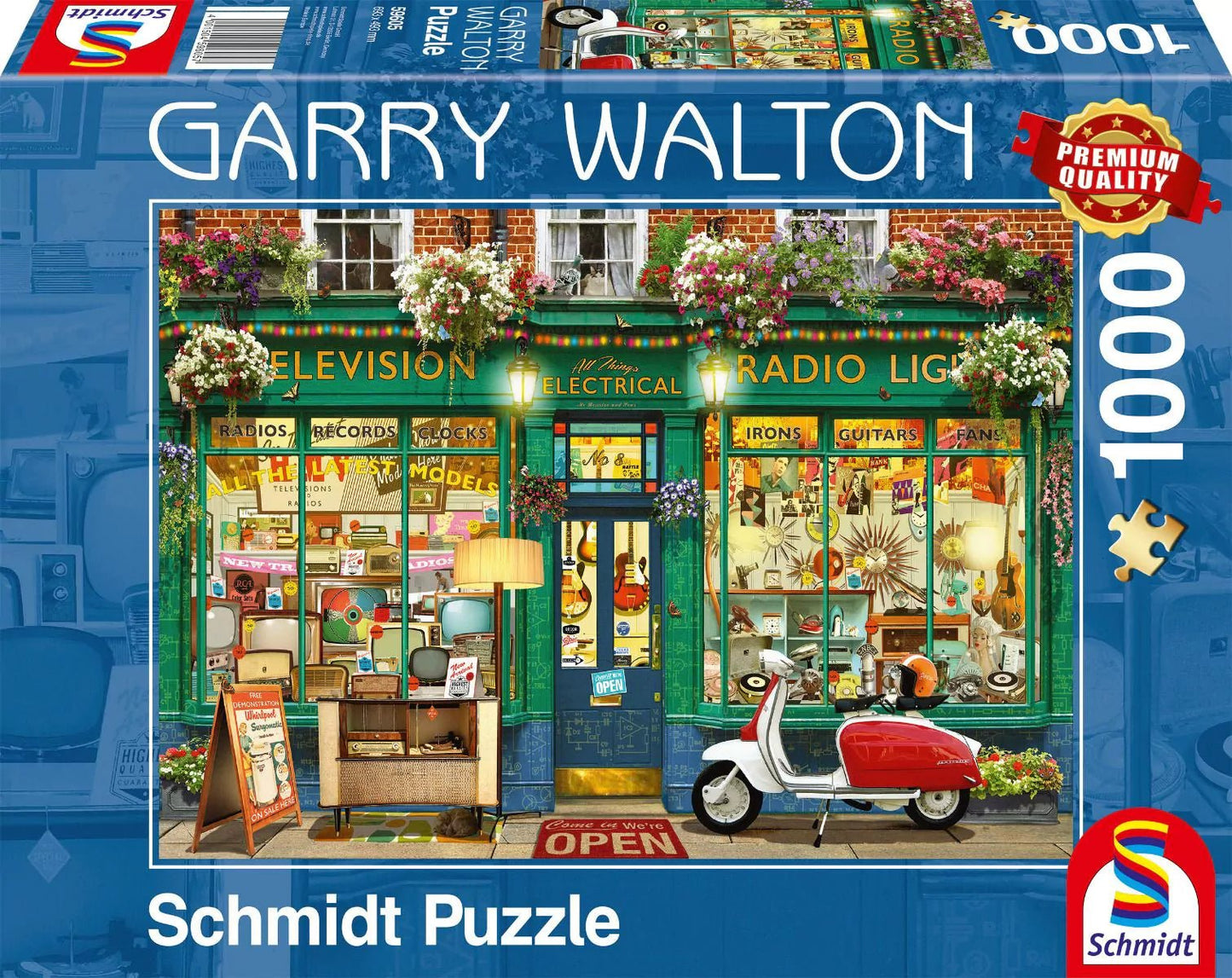Elektronikai bolt Schmidt Spiele 1000 darabos kirakó puzzle (SCH - 59605) - puzzlegarden