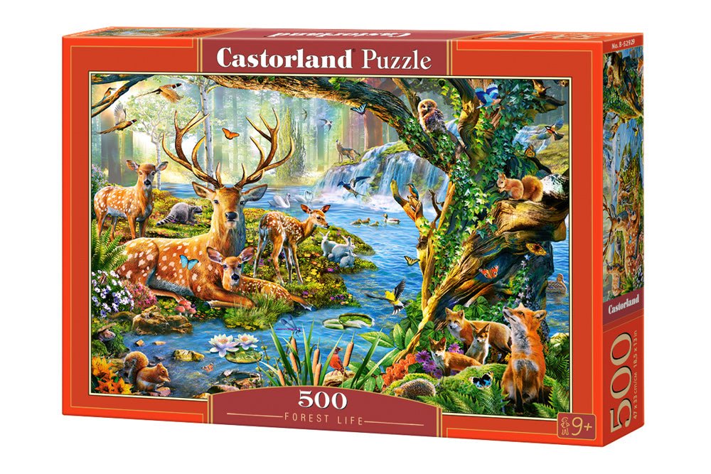 Élet az erdőben Castorland 500 darabos kirakó puzzle (C - 52929) - puzzlegarden