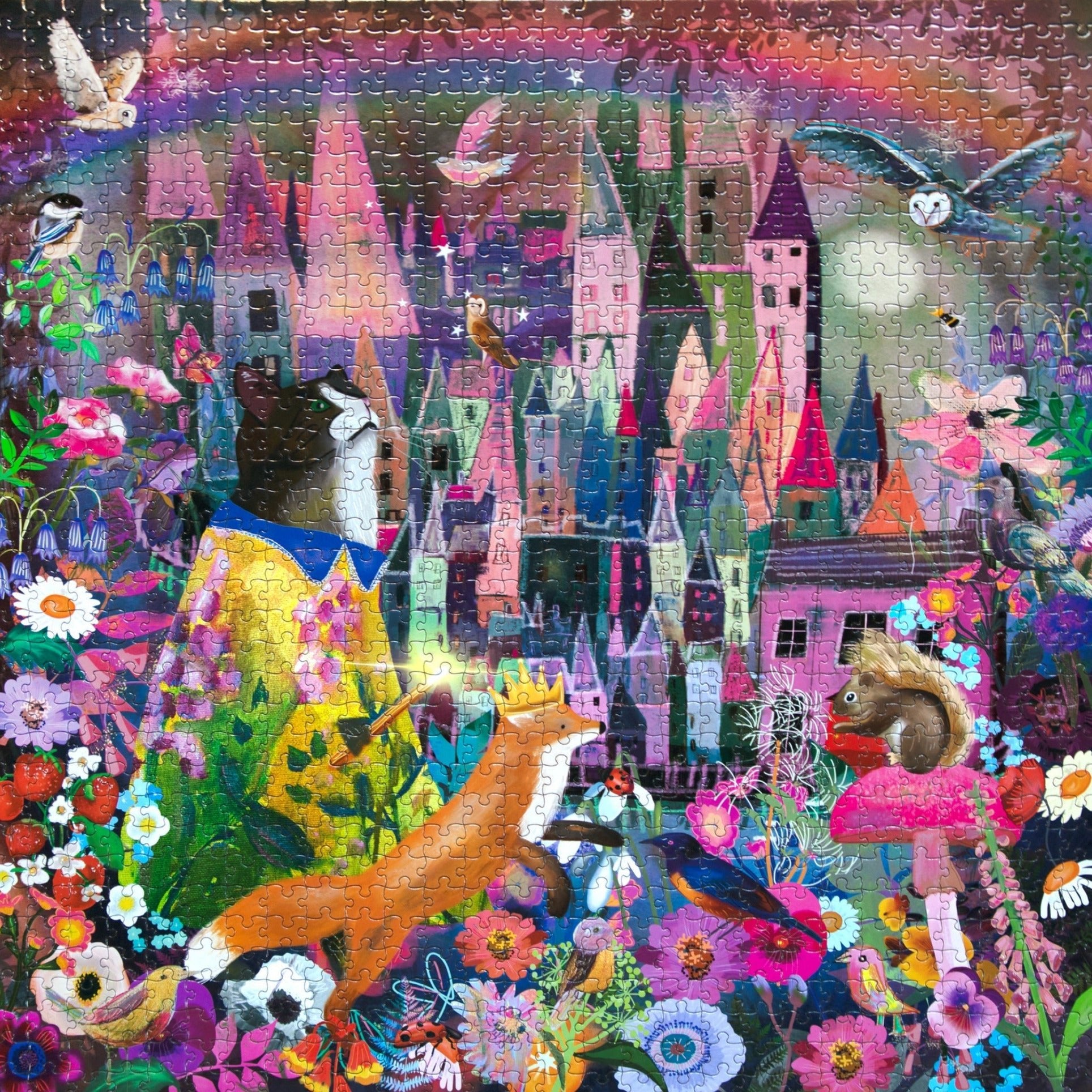 Elvarázsolt Kastély Eeboo 1000 darabos kirakó puzzle (EB - PZTCAC) - puzzlegarden