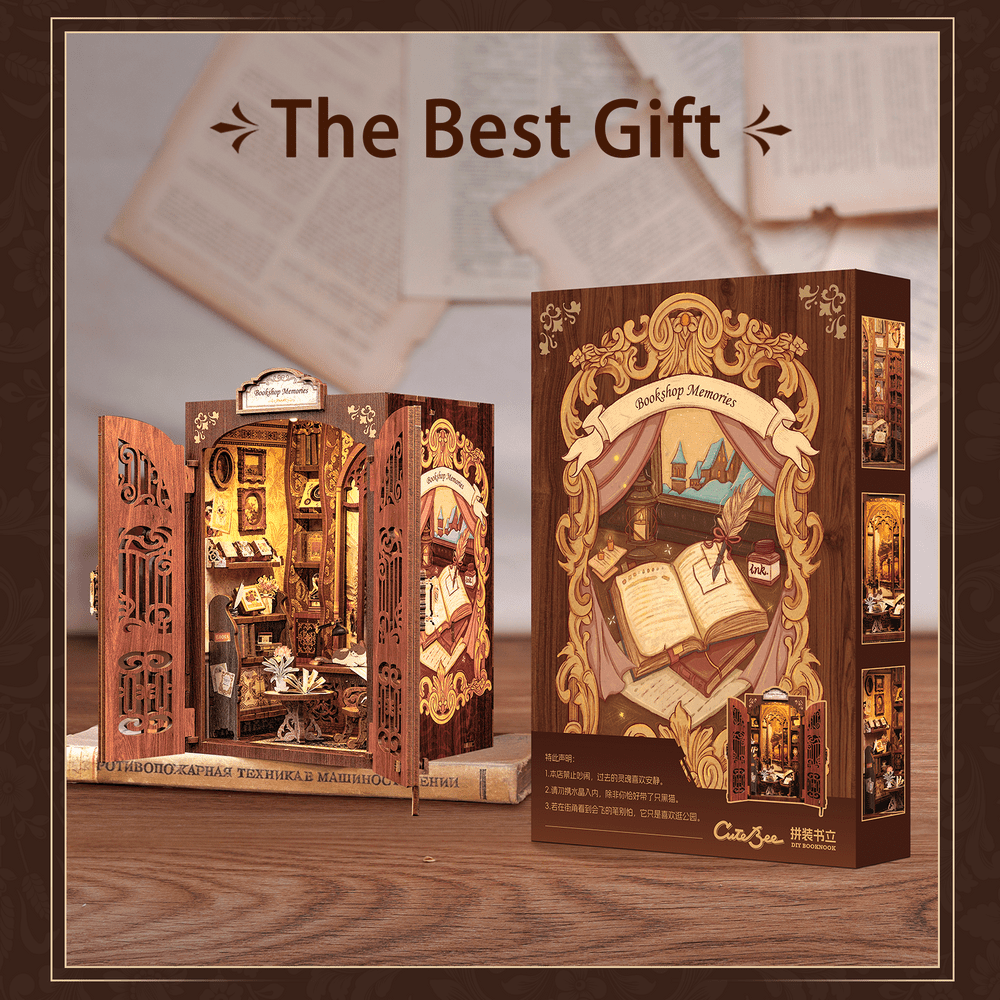 Emlékek könyvesboltja CuteBee 127 darabos kirakó puzzle (CB - SD01B) - puzzlegarden