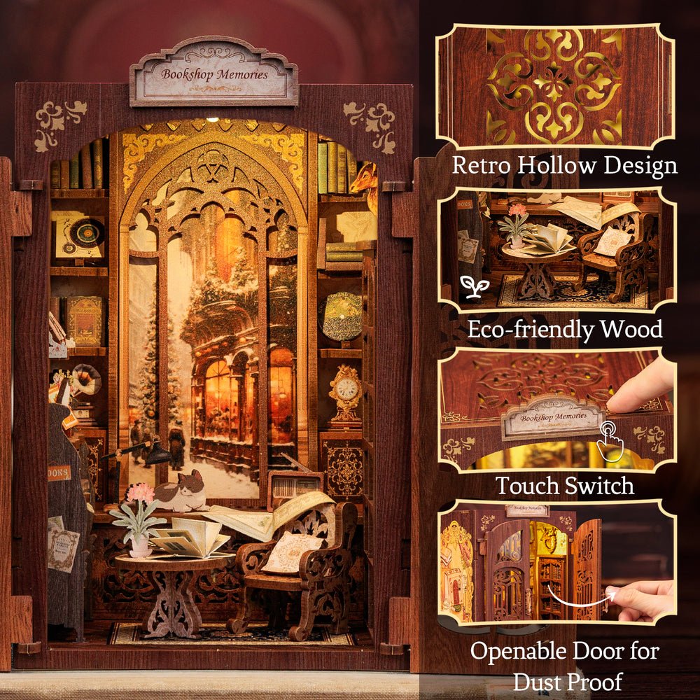 Emlékek könyvesboltja CuteBee 127 darabos kirakó puzzle (CB - SD01B) - puzzlegarden