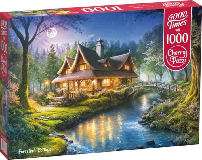 Erdei házikó Cherry Pazzi 1000 darabos kirakó puzzle (CP - 30684) - puzzlegarden