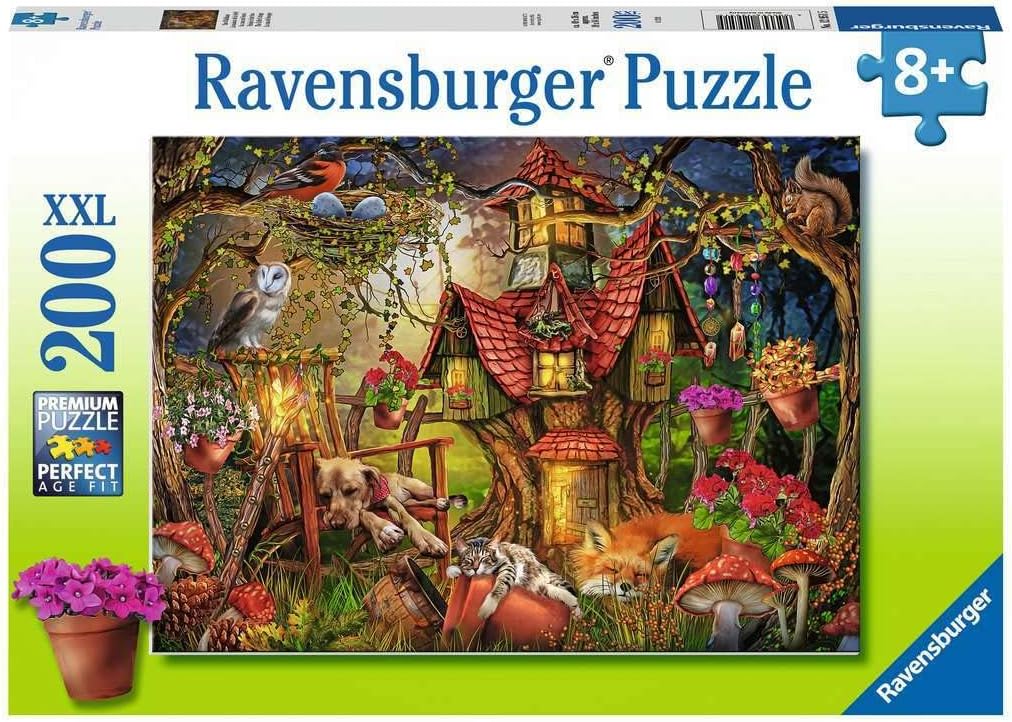 Erdei Házikó Ravensburger 200 darabos kirakó puzzle (RA - 12951) - puzzlegarden