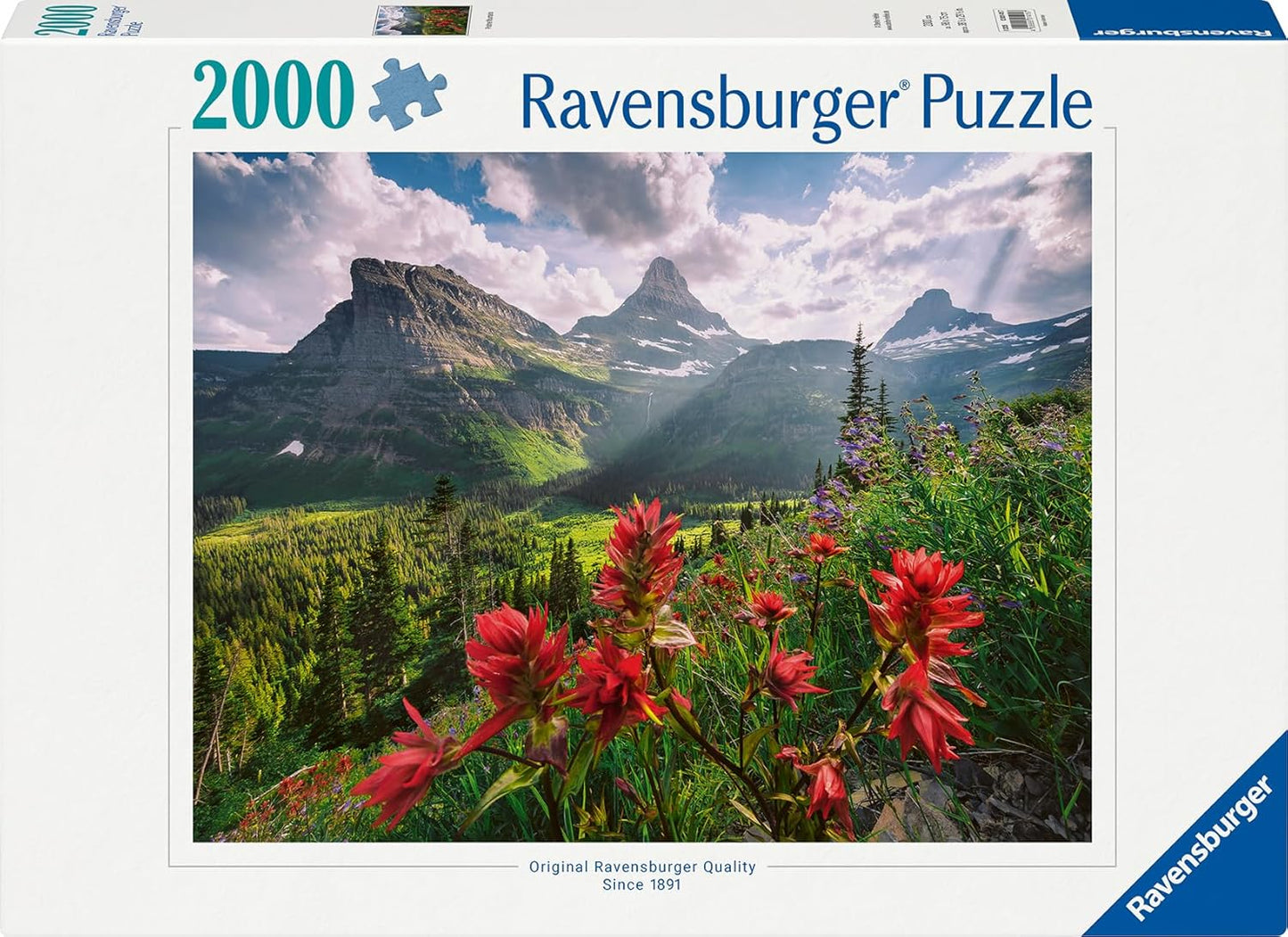 Érintetlen hegyek Ravensburger 2000 darabos kirakó puzzle (RA - 12001415 4005555014157) - puzzlegarden