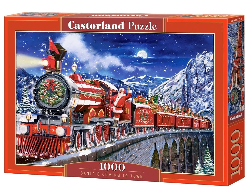 Érkezik a Mikulás! Castorland 1000 darabos kirakó puzzle (C - 104833) - puzzlegarden