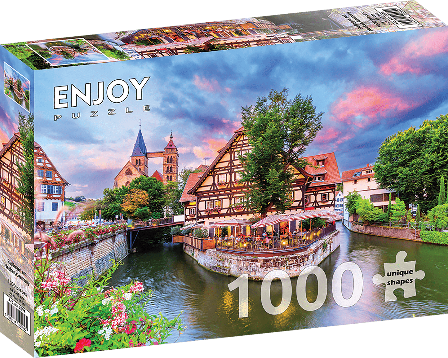 Esslingen am Neckar, Németország Enjoy 1000 darabos kirakó puzzle (EN - 2094) - puzzlegarden