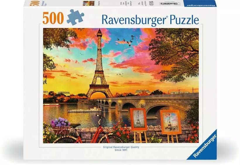 Esti séta Párizsban Ravensburger 500 darabos kirakó puzzle (RA - 12000426) - puzzlegarden