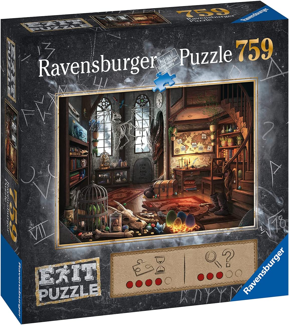 EXIT - A Sárkánylaborban Ravensburger 759 darabos kirakó puzzle (RA - 19954) - puzzlegarden