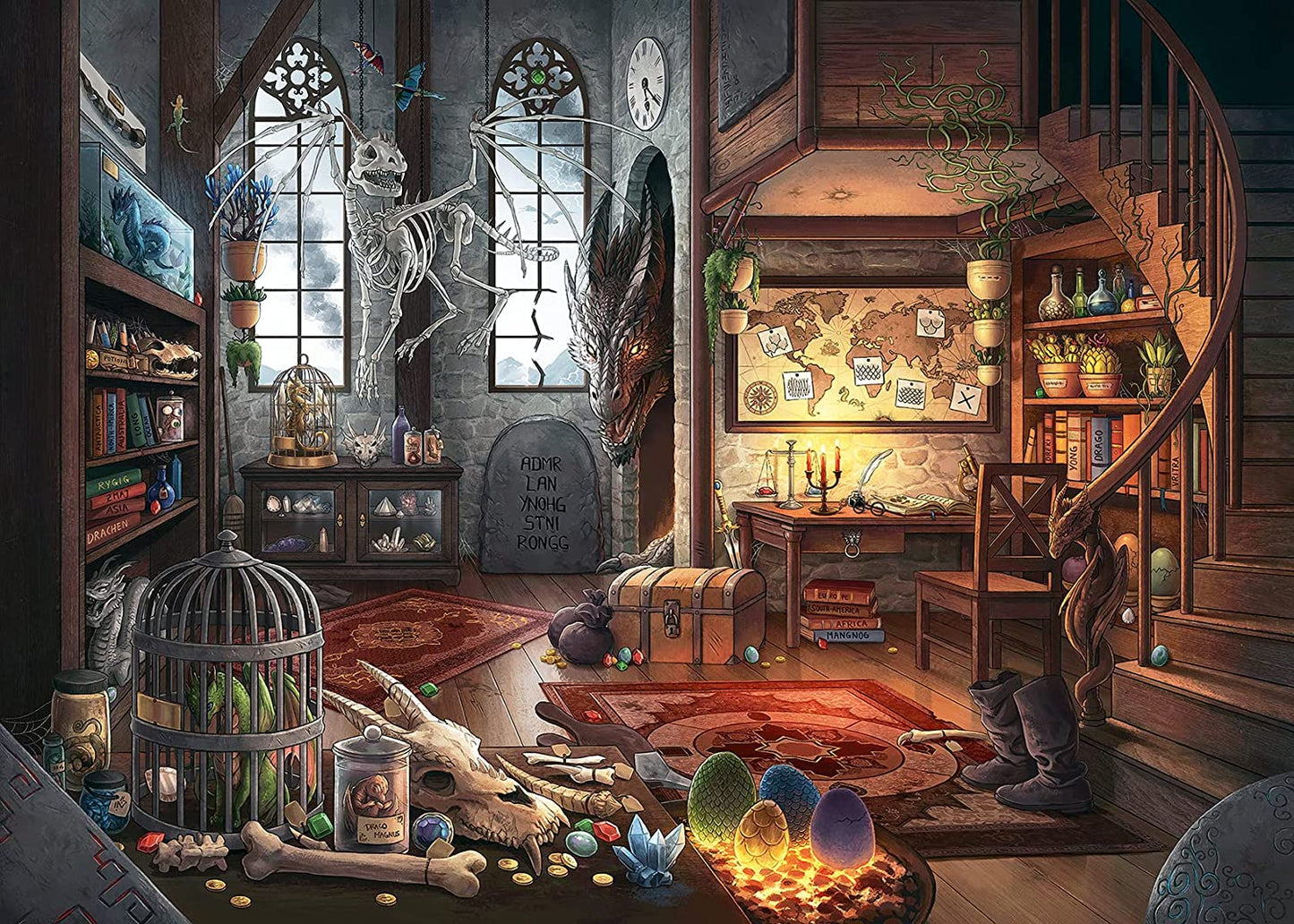 EXIT - A Sárkánylaborban Ravensburger 759 darabos kirakó puzzle (RA - 19954) - puzzlegarden