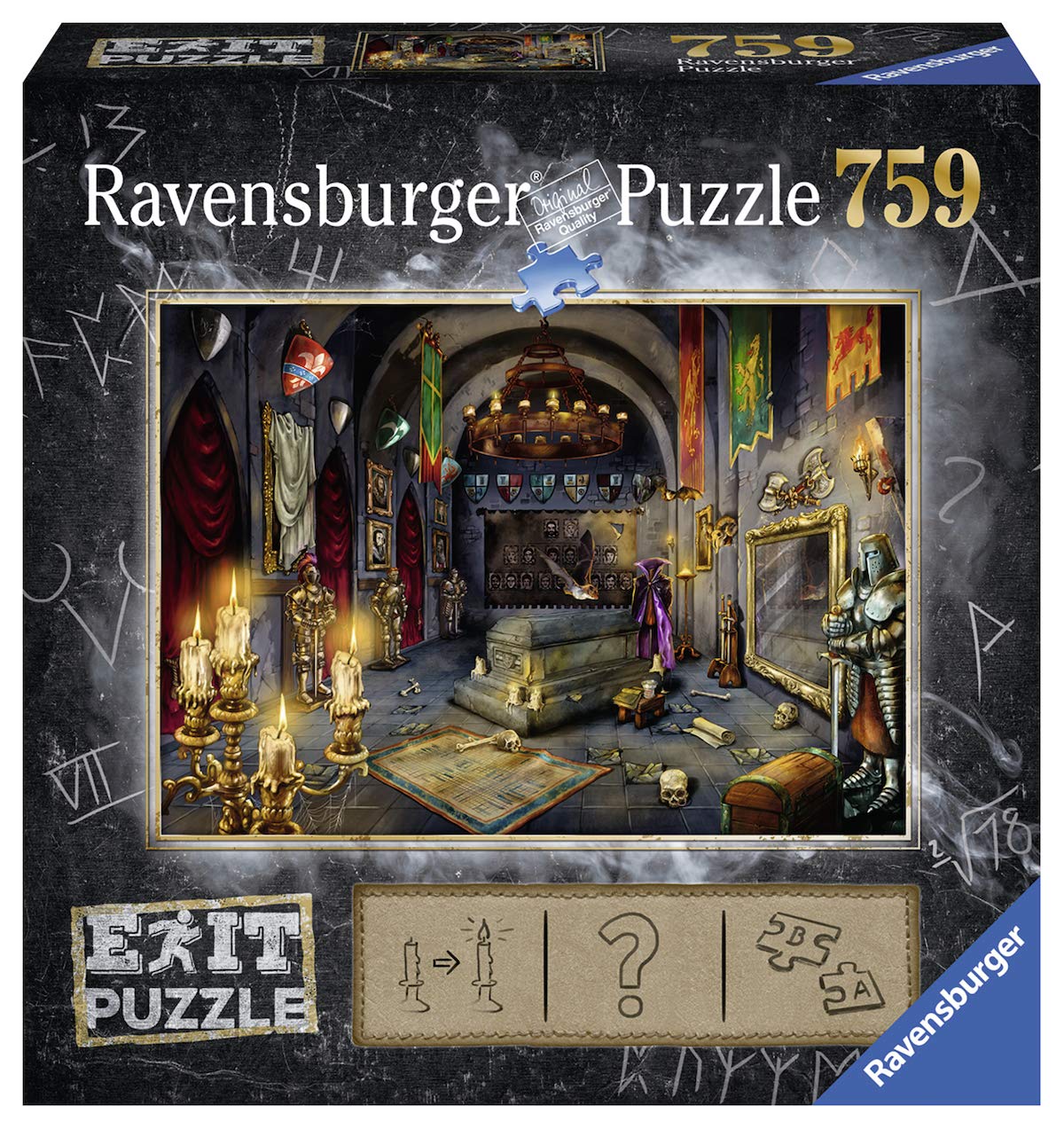 EXIT - A Vámpírkastélyban Ravensburger 759 darabos kirakó puzzle (RA - 19955) - puzzlegarden