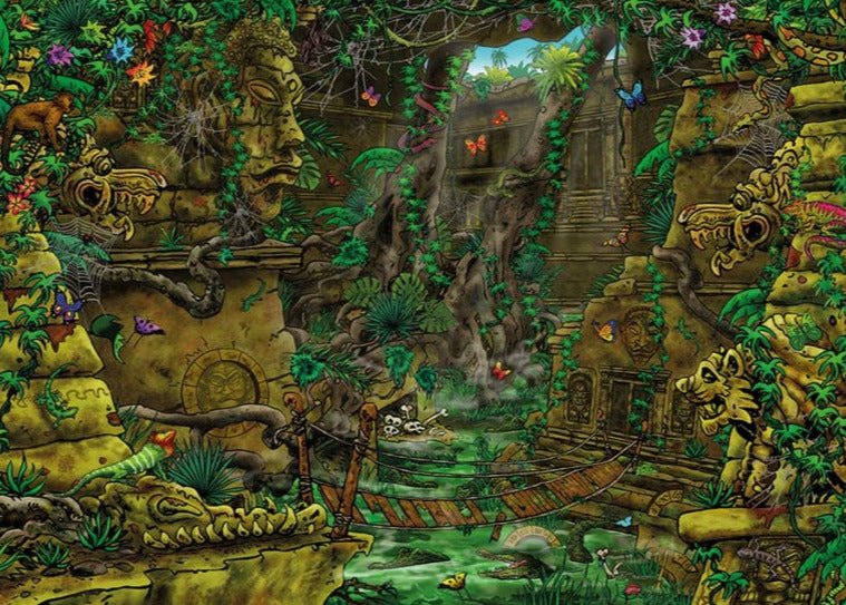 EXIT - Az Angkorvat templom Ravensburger 759 darabos kirakó puzzle (RA - 19951) - puzzlegarden