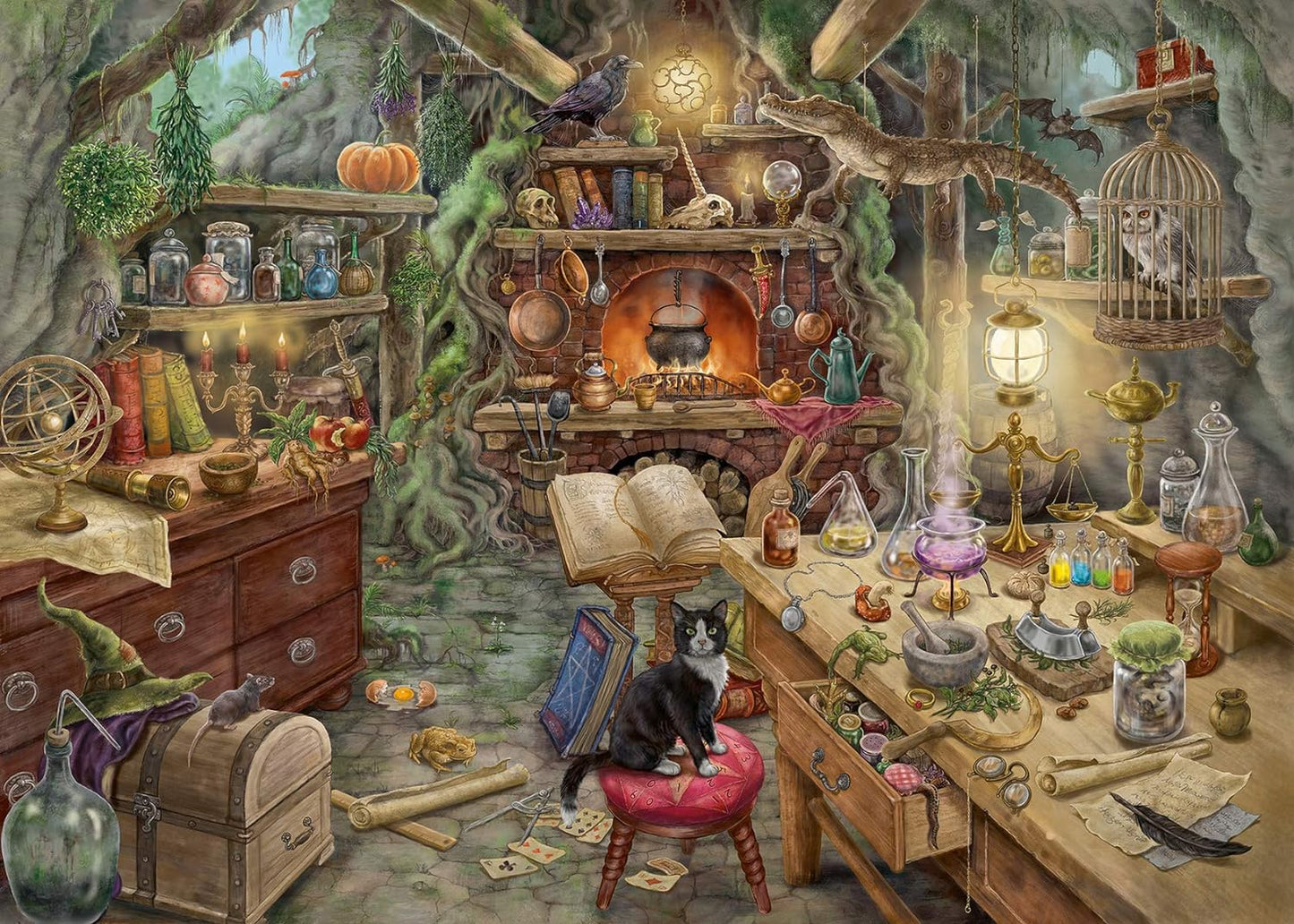 EXIT - Boszorkánykonyha Ravensburger 759 darabos kirakó puzzle (RA - 19952) - puzzlegarden