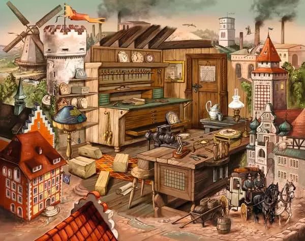 EXIT Circle - Anno 1883 Ravensburger 919 darabos kirakó puzzle (RA - 12001182) - puzzlegarden