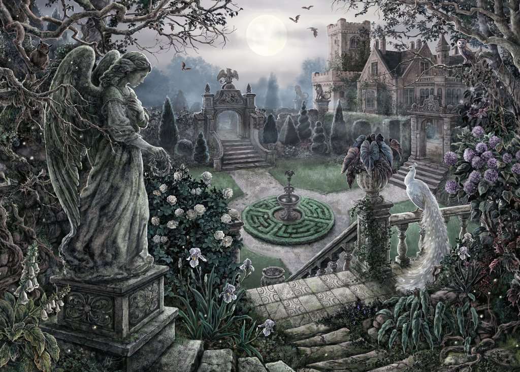 EXIT - Éjfél a kertben Ravensburger 368 darabos kirakó puzzle (RA - 17120) - puzzlegarden