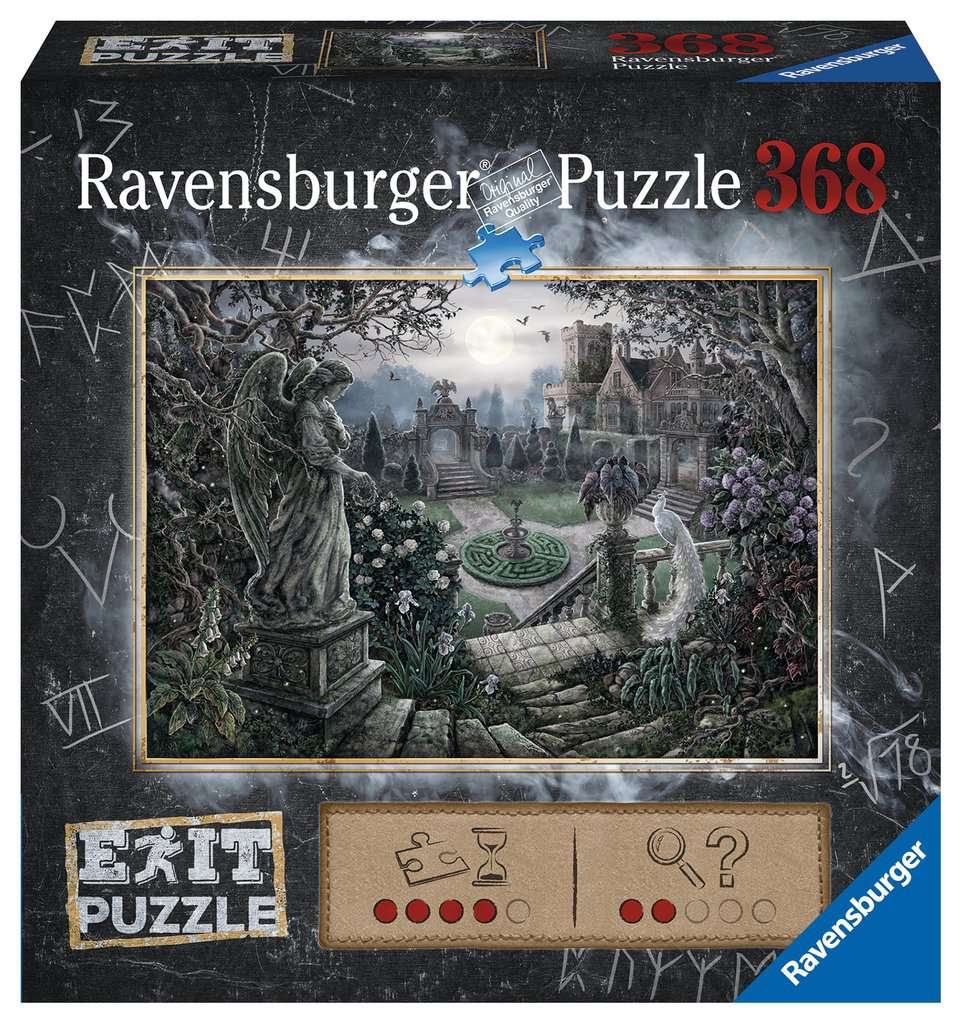 EXIT - Éjfél a kertben Ravensburger 368 darabos kirakó puzzle (RA - 17120) - puzzlegarden