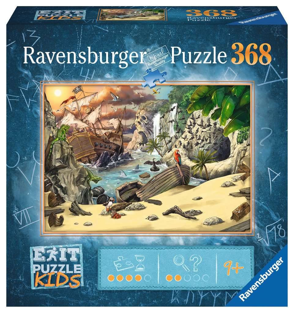 EXIT - Kalóz kaland Ravensburger 368 darabos kirakó puzzle (RA - 12954) - puzzlegarden