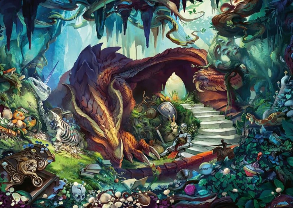 EXIT - Sárkánybarlang Ravensburger 759 darabos kirakó puzzle (RA - 17529) - puzzlegarden