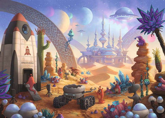 EXIT - Űrküldetés Ravensburger 368 darabos kirakó puzzle (RA - 13267) - puzzlegarden