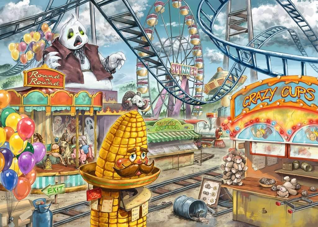 EXIT - Vidámpark Ravensburger 368 darabos kirakó puzzle (RA - 12926) - puzzlegarden