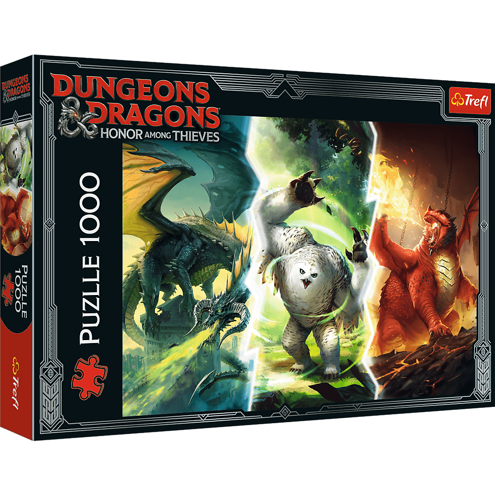 Faerun Legendás Szörnyei Trefl 1000 darabos kirakó puzzle (TR - 10763) - puzzlegarden