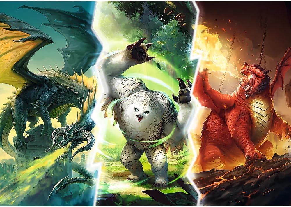Faerun Legendás Szörnyei Trefl 1000 darabos kirakó puzzle (TR - 10763) - puzzlegarden