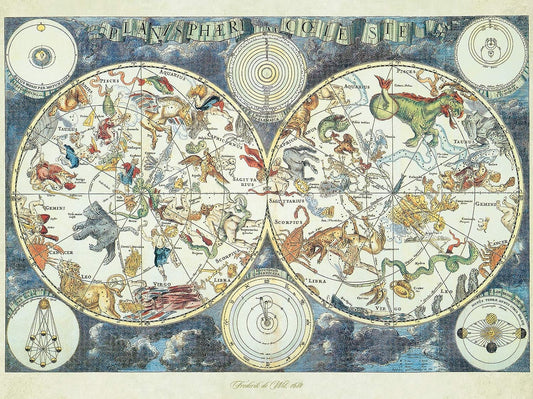 Fantasztikus Állatok Térképe Ravensburger 1500 darabos kirakó puzzle (RA - 16003) - puzzlegarden