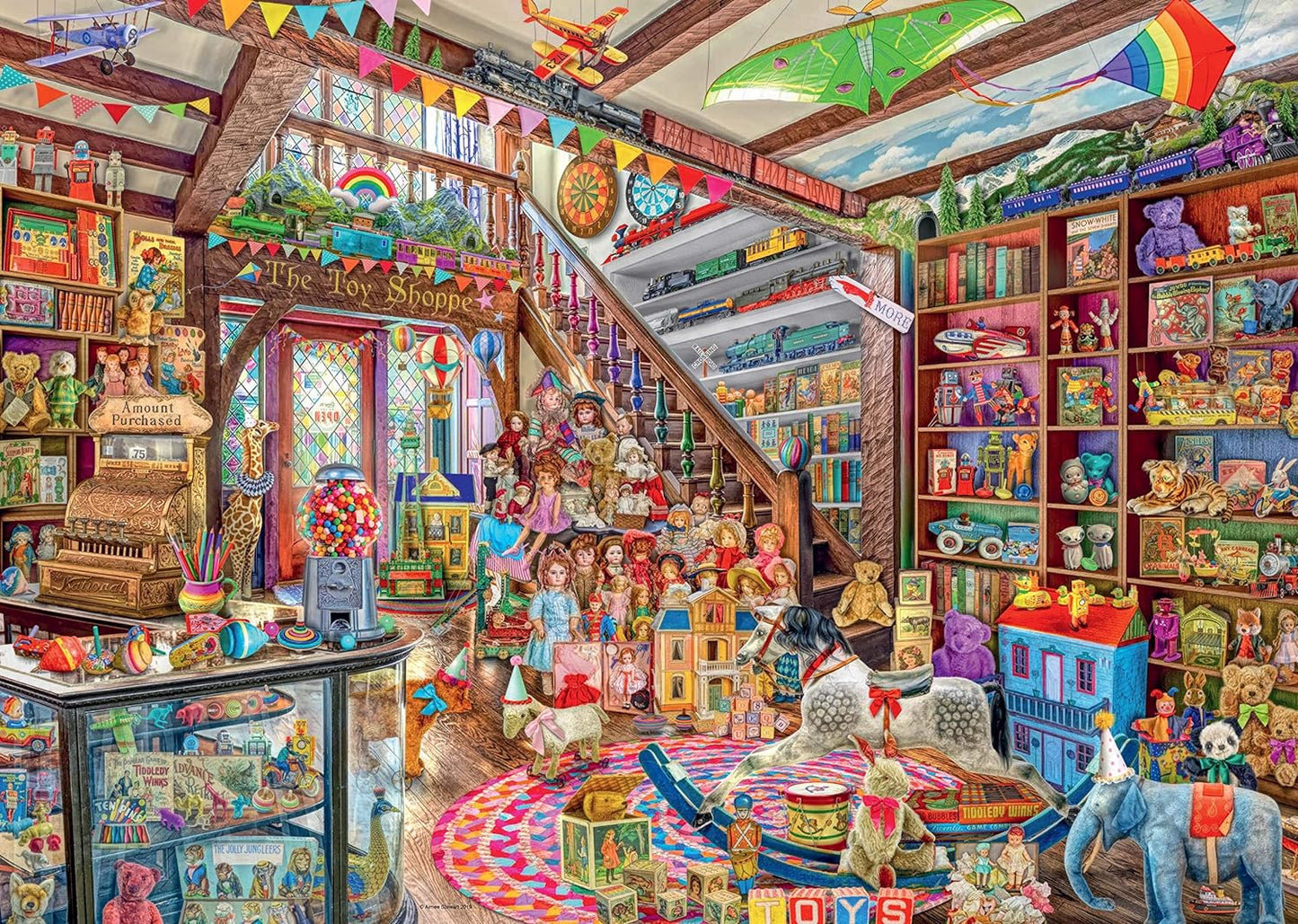 Fantázia Játékbolt Ravensburger 1000 darabos kirakó puzzle (RA - 13983) - puzzlegarden