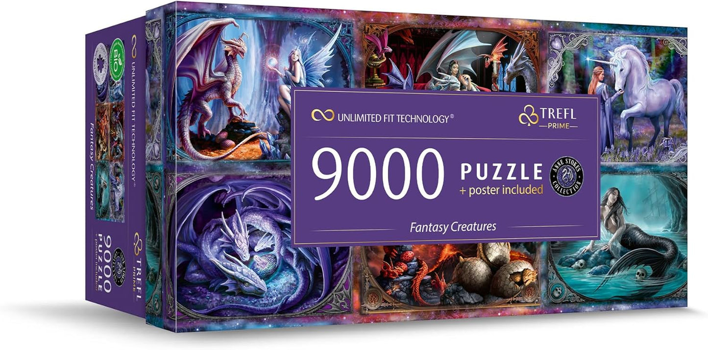 Fantázialények Trefl 9000 darabos kirakó puzzle (TR - 81034) - puzzlegarden
