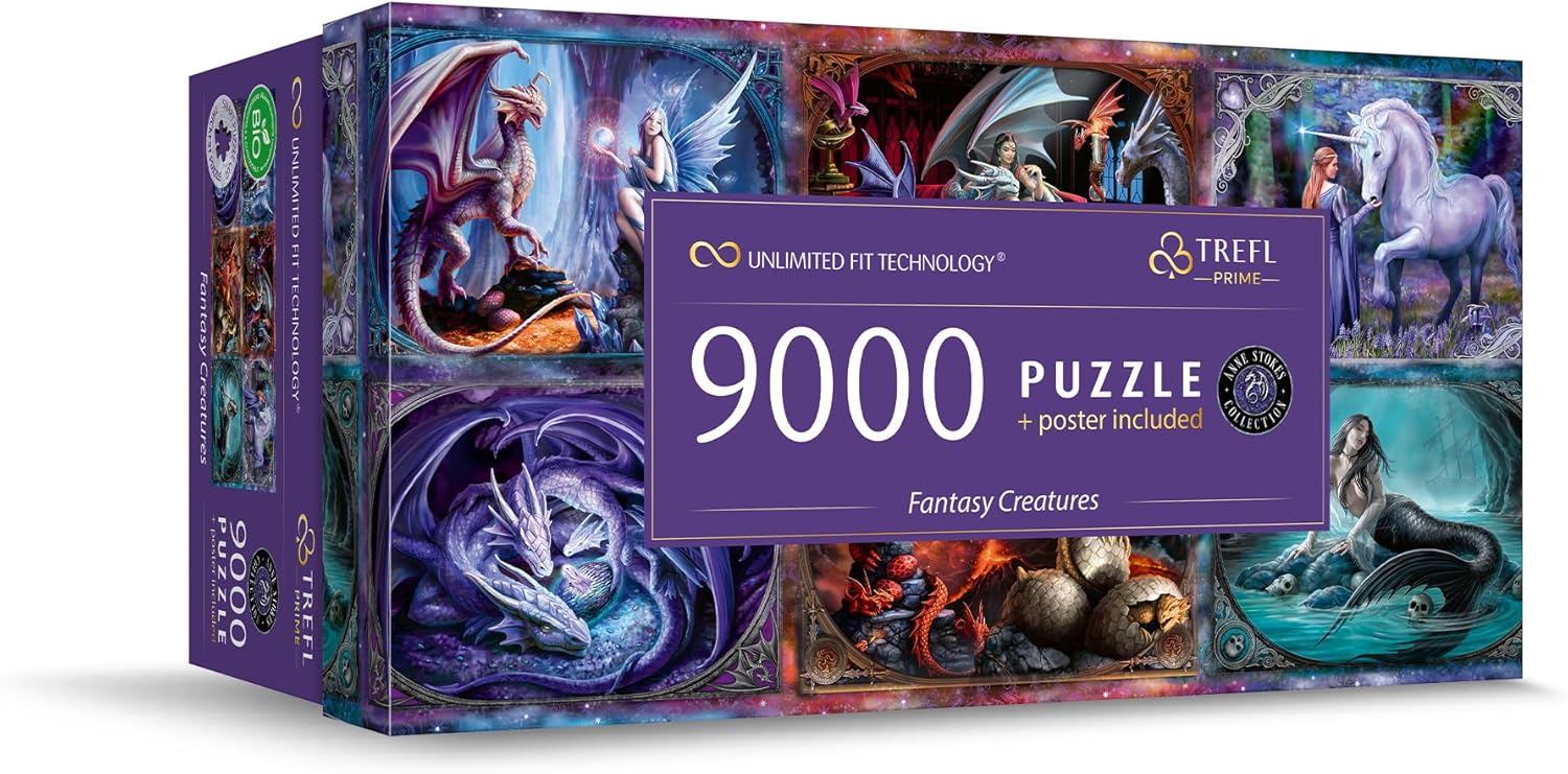 Fantázialények Trefl 9000 darabos kirakó puzzle (TR - 81034) - puzzlegarden