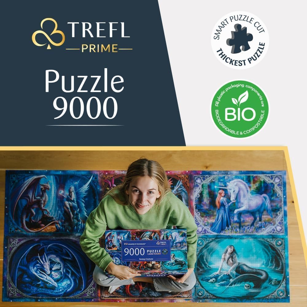 Fantázialények Trefl 9000 darabos kirakó puzzle (TR - 81034) - puzzlegarden